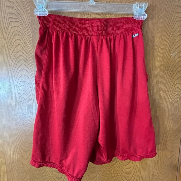 Champion Red Athletic Shorts with Elastic Waistband - Picture 1 of 4